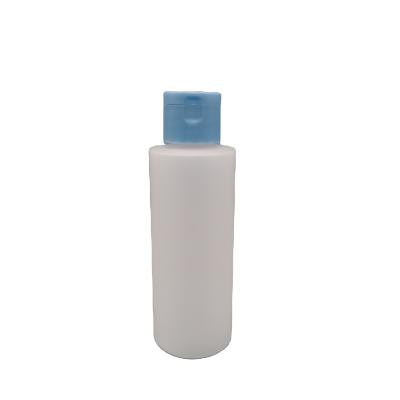 China Customizable Plastic Product Bottles 100ML Flat Capsule Shoulder Plastic Cosmetic Bottles for sale