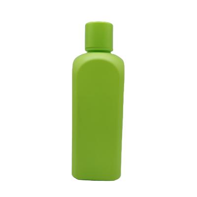 China Nutritious Packaging Materials 1L Green Plastic H2O2 Bottle With Inner Hold High Quantity Empty Bottle for sale