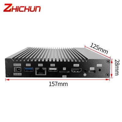 China For Business Mini Computer Router Pfsense K300-RK3288 Quad 4 Ports Ethernet Mini Pc for sale