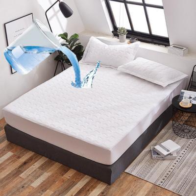 China Yuchun's Anti Mite Soft And Thick Cotton Terry Waterproof Mattress Protector Premium From Dust And Enclosure Hypoallergenic Full Mattress Pad for sale