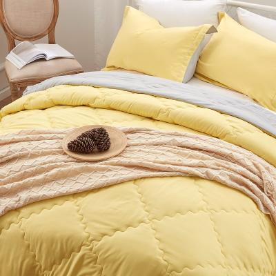 China 100% American Size Polyester Anti-Pull Yuchun Comforter Quilt Cover Queen's Latest Designs Comforter Bedding Set for sale