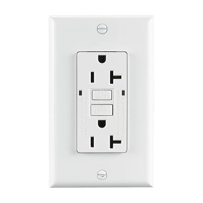 China Residential / General Purpose Wall Outlet Shouxin Front Gfci Outlet 20a 125v Dead AC 60hz for sale