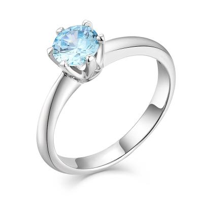 China New FASHION Women Ring Promise Ring Cubic Zirconia Jewelry 925 Sterling Silver Solitaire Engagement Wedding Anniversary Ring for sale