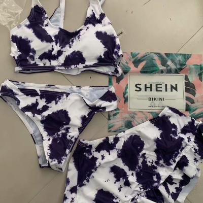 China Polyester -In Women's Swimwear Inventory Bikini Swimwear From Various Tail-Goods Women's Manufacturers for sale