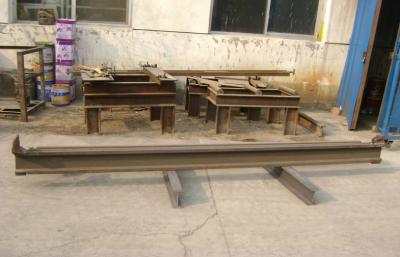 China Industrial steel Mining Heavy Monorail Suspension Line for hanging overhead Heavy Rail System for sale