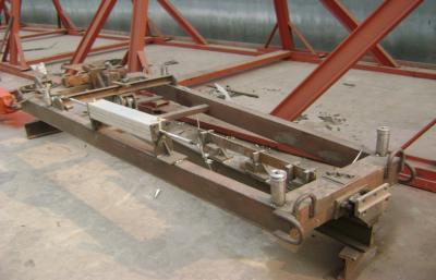 China Segmented track mining monorail switch, manual and pneumotronic operation turnout for sale