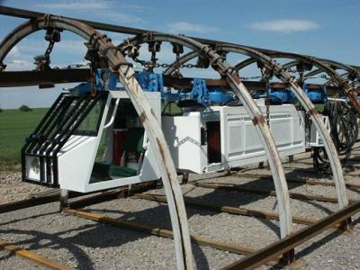 China Custom Mining Conveyor Systems Suspended Locomotive Underground Light Rail of Auxiliary Transportation Device for sale