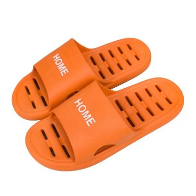 China Light Weight Wholesale hollow out hotel bath slippers house bathe non-slip simple pvc home sandals for women for sale