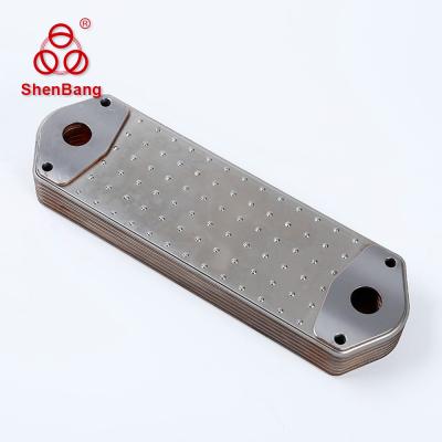 China Excavator/Heavy Truck Oil Cooler Used For Scania Heat Exchanger Parts Heating Radiator With Oil Cooler 1333183 for sale