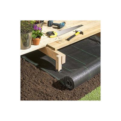 China Home Landscape Fabric Optional Multi-Size Cloth Mat Weed Resistant Weed Barrier for sale