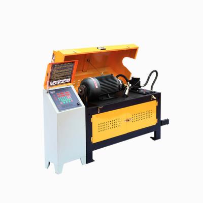 China Construction works carbon steel rebar tape pipe strip metal cutting and straightening machine for sale