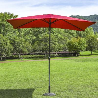 China Modern Custom Design Foldable Outdoor Hot Sale Square Shape Parasols Parasols Feature Custom Design Sun Umbrella Yard for sale