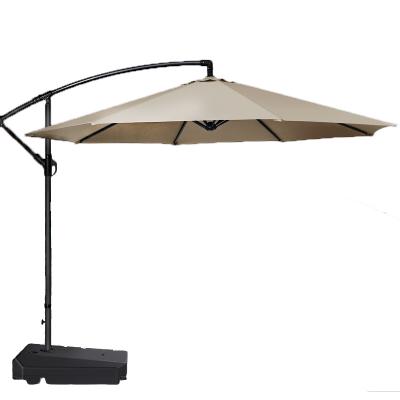 China High Quality Outdoor Modern Factory Parasol Patio Garden Restaurant Iron Banana Umbrella for sale