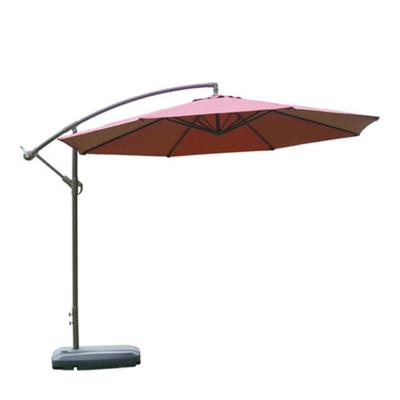 China Modern Outdoor Custom Steel Banana Square Umbrella Outdoor Garden Parasol Patio Umbrellas for sale