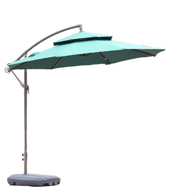 China Modern High End Sun Protection Banana Outdoor Beach Garden Hanging Sun Furniture Umbrella for sale