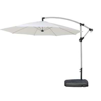 China Customization Modern Popular 9FT Aluminum Patio Color Logo Parasol Outdoor Garden Umbrellas for sale