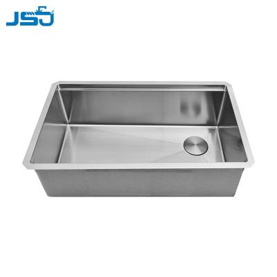 China Without Faucet Manufacturer Customized Nano Handmade Single Bowl Stainless Steel Sink For Pakistan Kitchen for sale