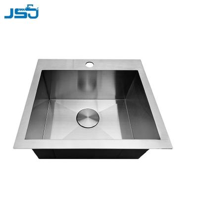 China Without Faucet High Quality Unique Used Single Bowl Kitchen Sinks Mount Top Sink For Sale for sale