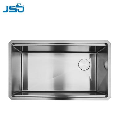 China Without Faucet Customization Size New Style Single Bowl Handmade Workstation Kitchen Sink for sale