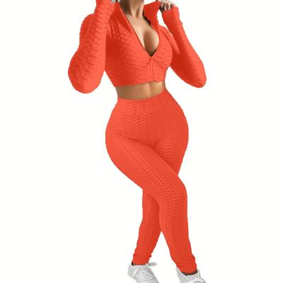 China 2022 lady QUICK DRY polyester hooded joggers suits wholesale new tracksuits for women drop shipping for sale