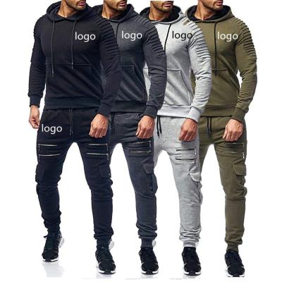 China 2022 QUICK DRY new fashion technology fleece hoodie tracksuit sweat suit set jogger set men for sale