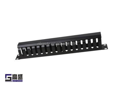 China Cable Management Panel with Brush Cable Manager Fiber Patch Panel Accessories for sale