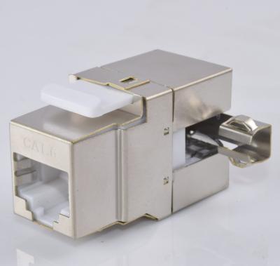 China Metal Amp FTP RJ45 Shielded Jack Keystone Coupler Modular Jack for sale