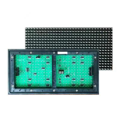 China DIP Green Outdoor Single Color P10 LED Module Waterproof 320*160mm for sale