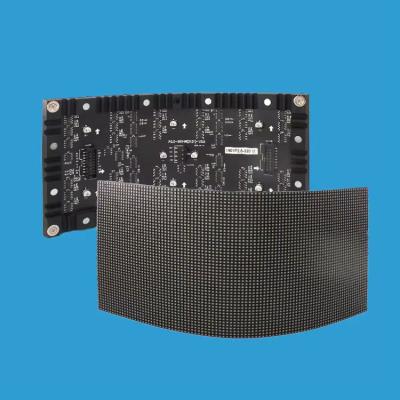 China IP65 Rated Outdoor Flexible LED Display Module With 16 Bit Gray Scale And 0.5kg Weight for sale