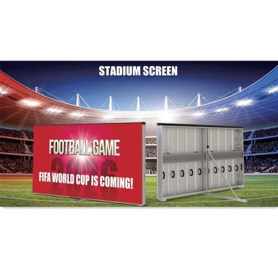 China P6.67 P8 P10 Soccer Football Stadium LED Advertising Panel Outdoor Sports LED Board Screen for sale