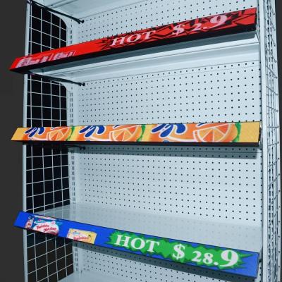 China Fine Pitch GOB LED Shelf Screen Display P0.9 P1.2 P1.5 P1.8 P2 For Supermarket for sale