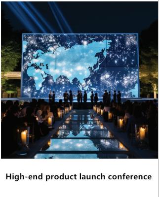 China Outdoor Mesh Full Color Vermietung LED-Videobildschirm festes Transparentes P3.9 LED-Display zu verkaufen