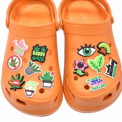 China Wholesale New Arrival Durable And Soft Rubber Croc Charms Character Factories Shoe Charms Shoe Decorations Bracelet Accessories for sale