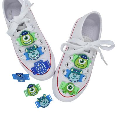 China Durable Available Fashion Casual/Sports PVC Monster College Shoes Accessories Sneakers Lace Charms Ornament for sale