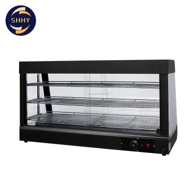 China Commerical High Quality 3 Layers Heated Food Display Warmer Showcase 1200*480*640 for sale