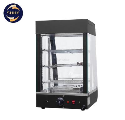 China Factory Price 3 Layers Electric Direct Commercial Food Display Cabinet Glass Shed Insulation 380*480*640 for sale