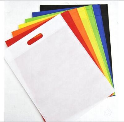 China Low cost non woven shopping 40gsm 30*40cm or customized size and logo flat bag for sale