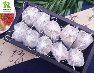 China Eco-friendly.clean Customized Non Woven Drawstring Tea Bag 9*10cm Coffee Bag Filter Tea Bag For Loose Tea Or Power for sale