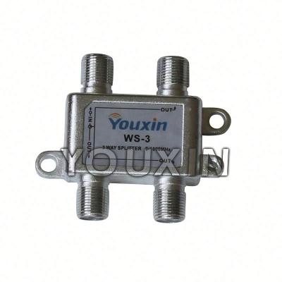 China 5-1000MHz CATV Indoor Three Way Splitter WS-3 for sale