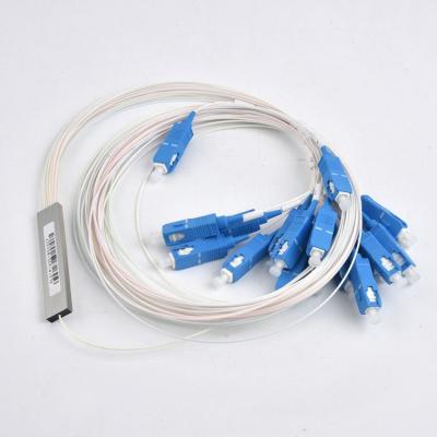 China Metal Box New Product Metal Box 1x16 Optical Coupler Optical Splitter PLC Fiber Optic Splitter for sale