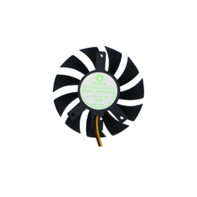 China Small 60X60X10mm Low Noise Industrial Equipment DF601012MB DC 12V Brushless Fan for sale