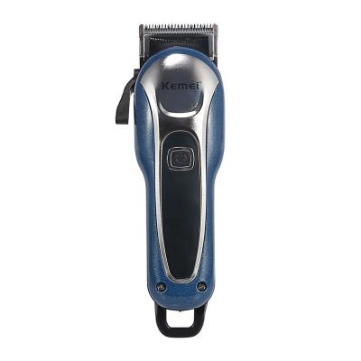 China Hotel Kemei KM-1995 Barber Scissors Professional Hair Trimmer for Men Beard Cutter Electric Cordless Hair Cutting Machine Haircut for sale