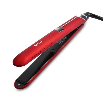 China Hotel Kemei-2205 Professional Flat Iron Hair Straighteners For Women for sale