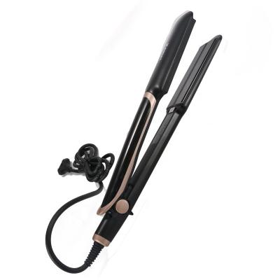 China Hotel Kemei-2212 Ceramic Hair Straightener Flat Iron Styling Tools Coating Straightening Iron For Hair Curling Flat Iron Straightening for sale