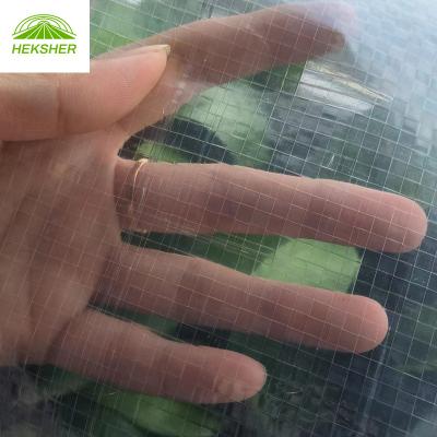 China Long time reinforced woven pe plastic greenhouse film/plastic sheet greenhouse cover/woven greenhouse fabric for aquaculture for sale