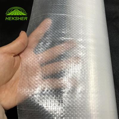 China Greenhouse cover New design reinforced agricultural woven plastic greenhouse film for sale