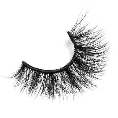 China Vegan Friendly Real Handmade Mink Lashes 3d Mink Lashes Lashes Box Custom With Popular 3d Mink Lashes for sale