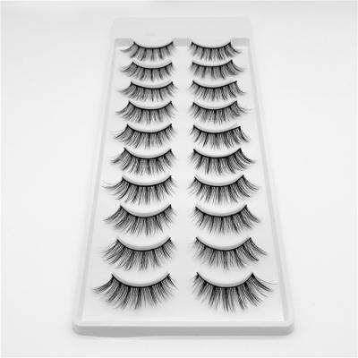 China Comfortable Wear Private Label 3D Silk Lashes for sale