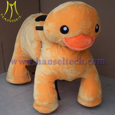 China Hansel battery powered electric animal ride for mall for sale