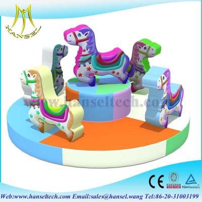 China Hansel hot selling children indoor playarea small indoor soft playground for sale